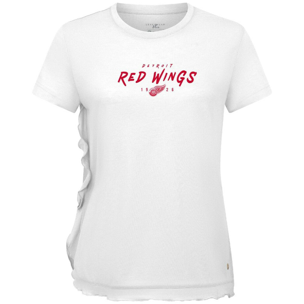 Detroit Red Wings Levelwear Women's Airflow Scratched T-Shirt Discount