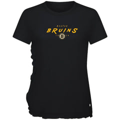 Boston Bruins Levelwear Women's Airflow Scratched T-Shirt Discount