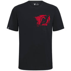 New Jersey Devils Levelwear Focal Blasted T-Shirt Discount