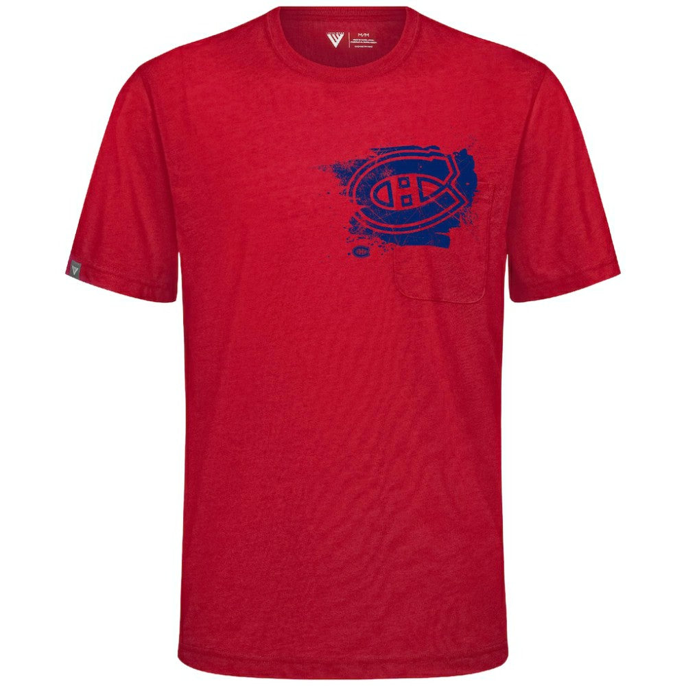 Montreal Canadiens Levelwear Focal Blasted T-Shirt Sale