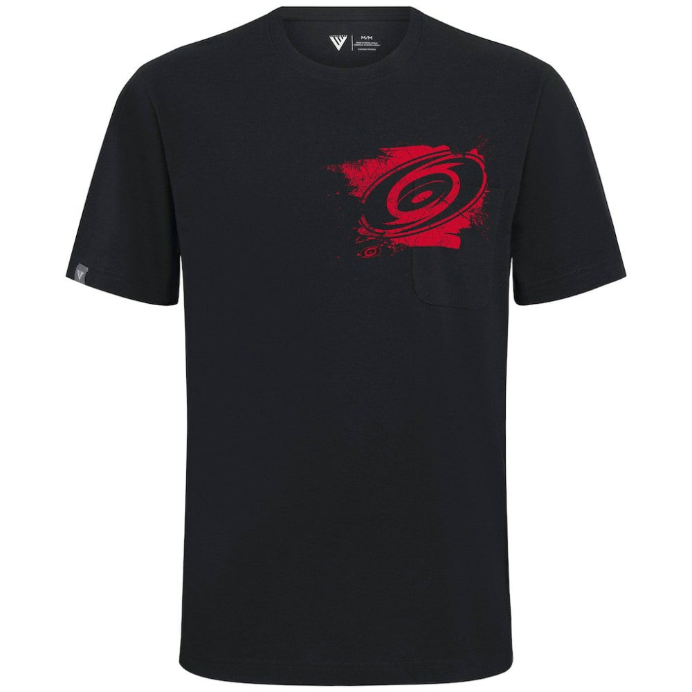 Carolina Hurricanes Levelwear Focal Blasted T-Shirt On Sale