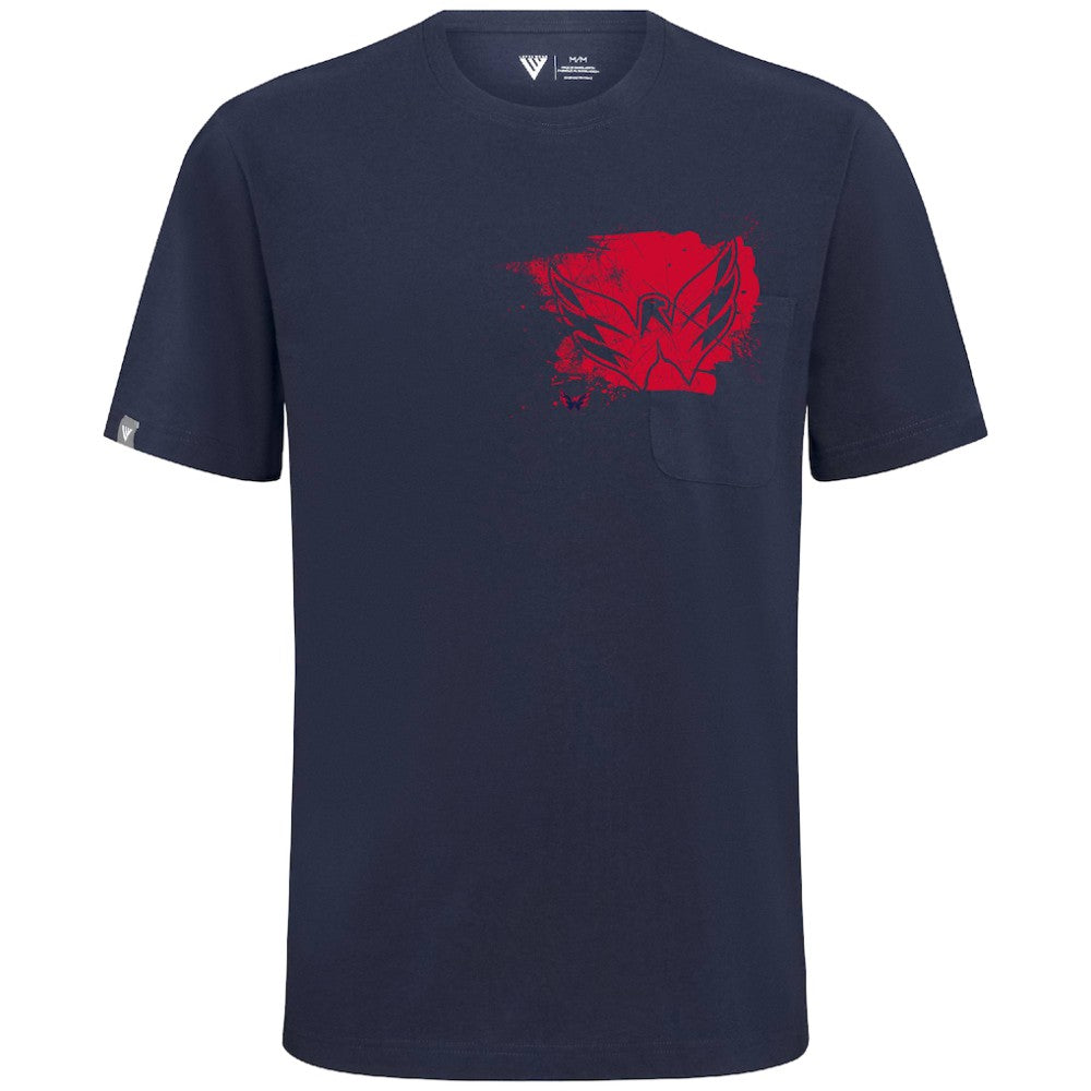 Washington Capitals Levelwear Focal Blasted T-Shirt On Sale