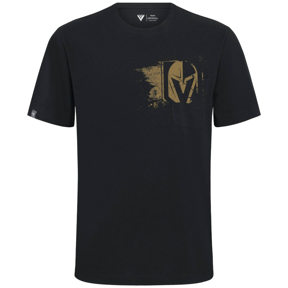 Vegas Golden Knights Levelwear Focal Blasted T-Shirt For Sale