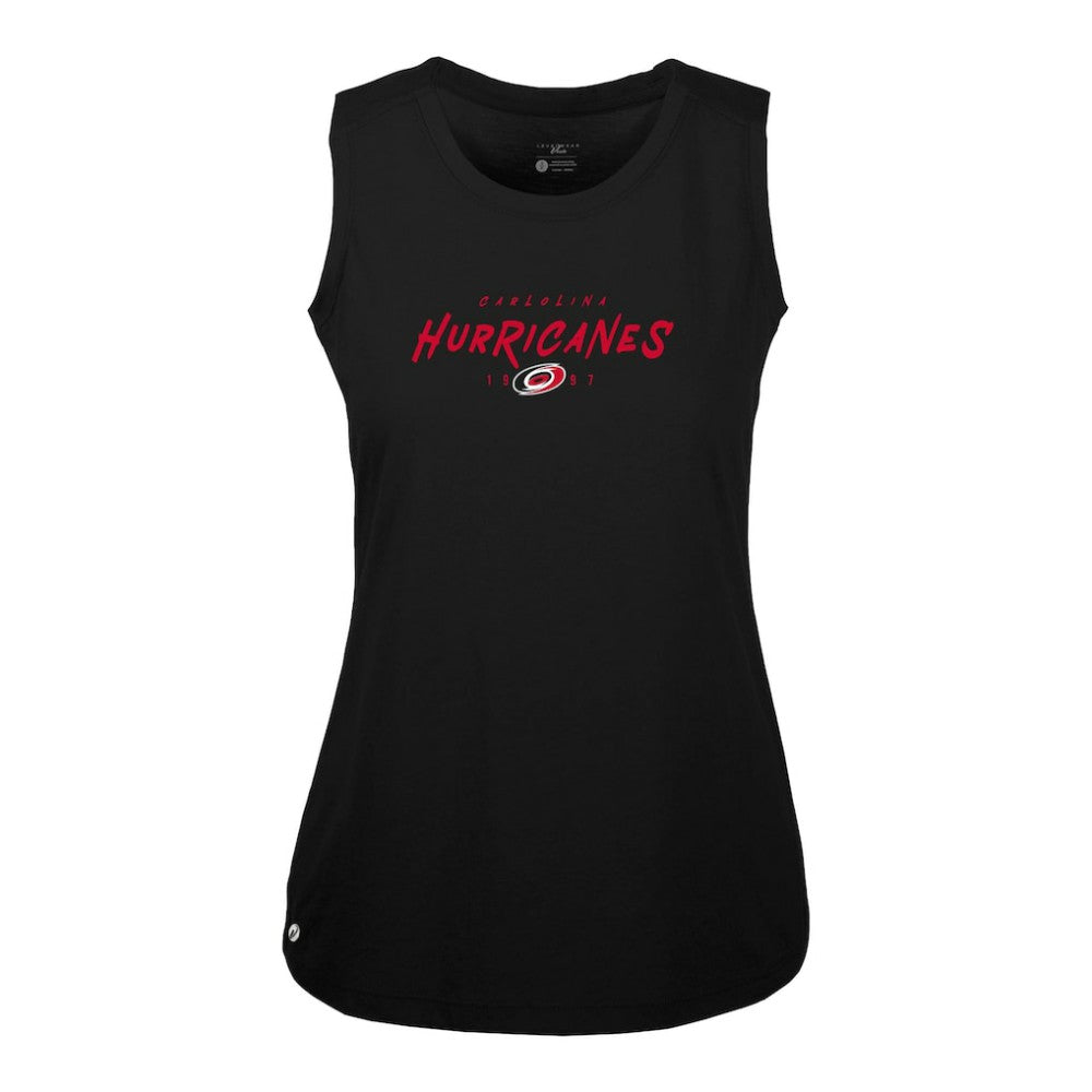 Carolina Hurricanes Levelwear Women's Macy Scratched Tank Top Online