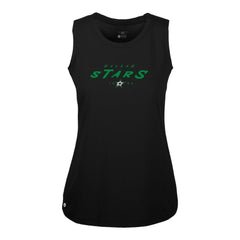 Dallas Stars Levelwear Women's Macy Scratched Tank Top Discount