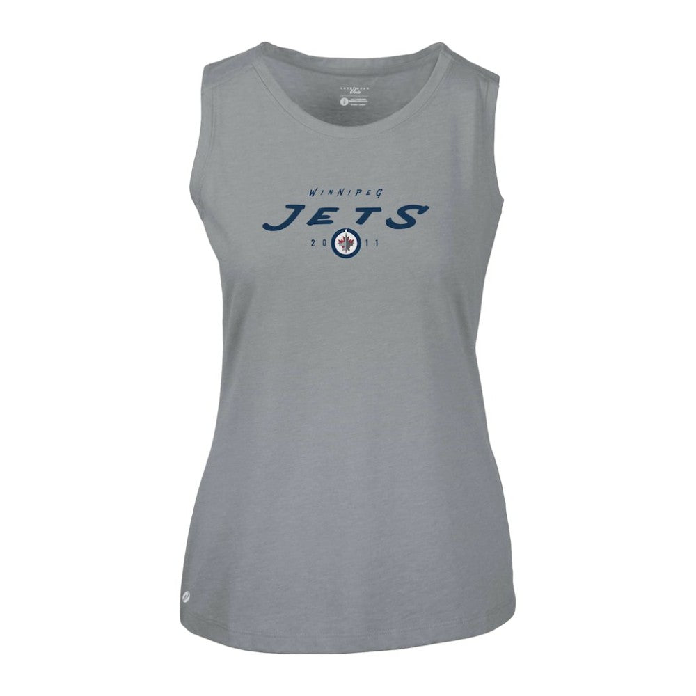 Winnipeg Jets Levelwear Women's Macy Scratched Tank Top Online