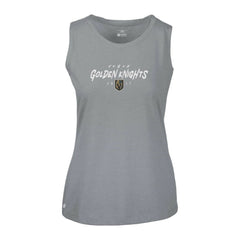 Vegas Golden Knights Levelwear Women's Macy Scratched Tank Top Outlet