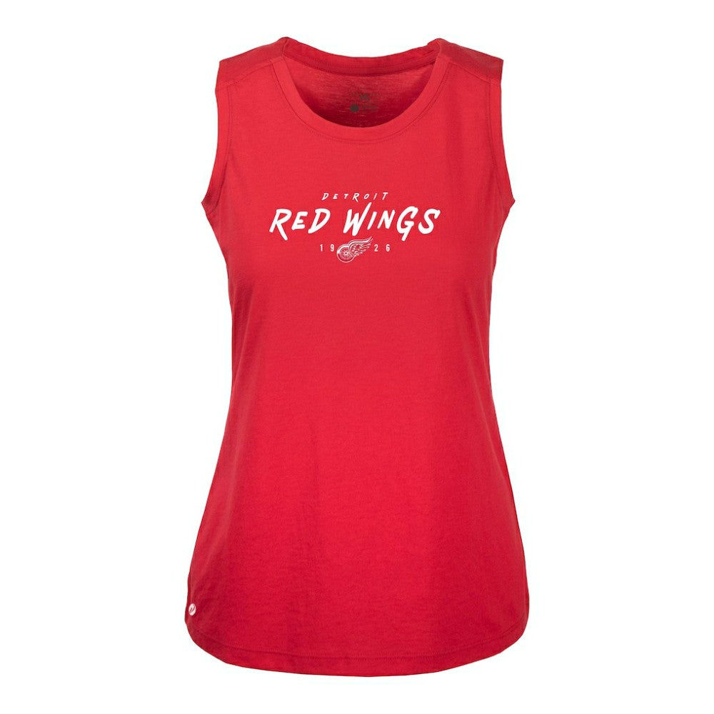 Detroit Red Wings Levelwear Women's Macy Scratched Tank Top Sale