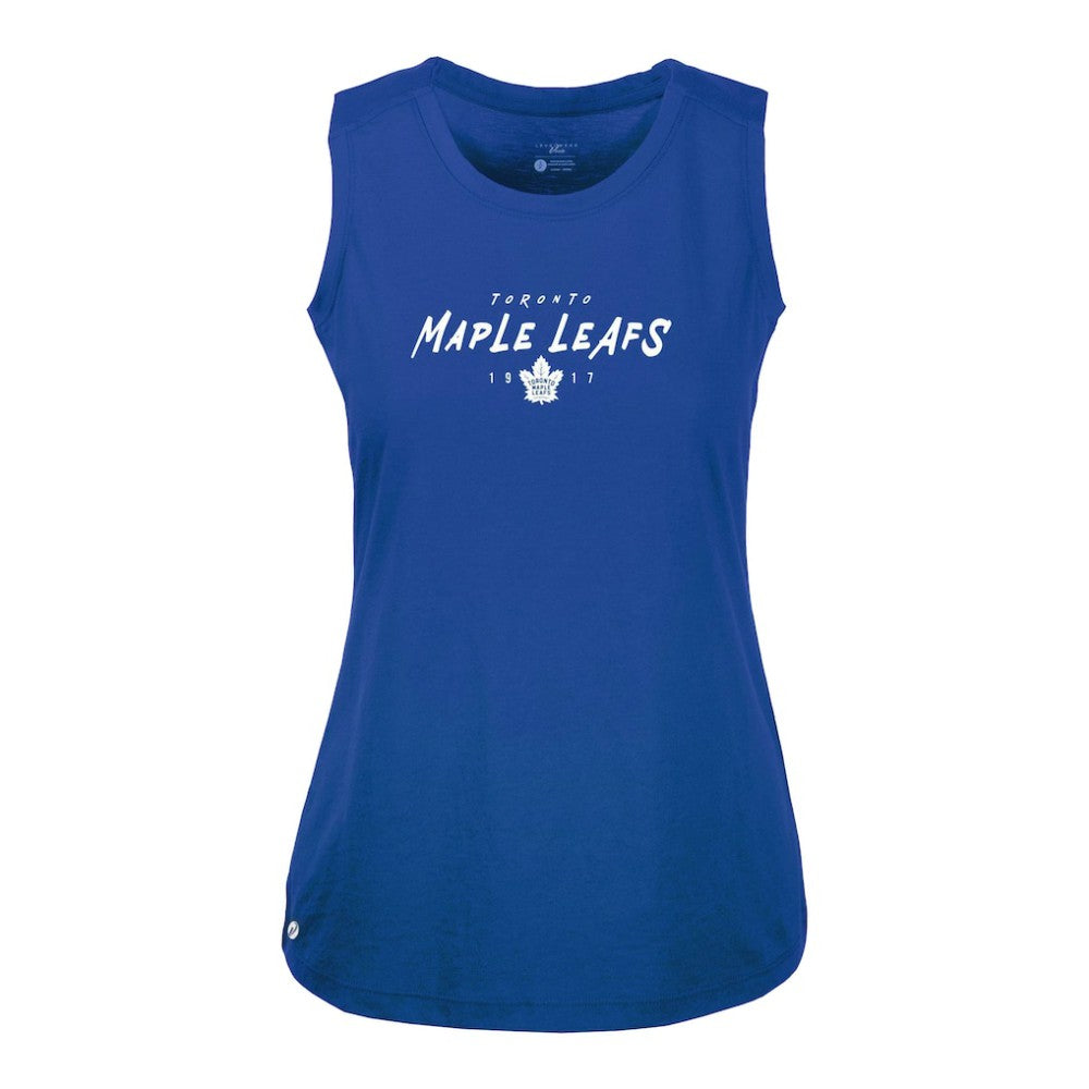 Toronto Maple Leafs Levelwear Women's Macy Scratched Tank Top Online