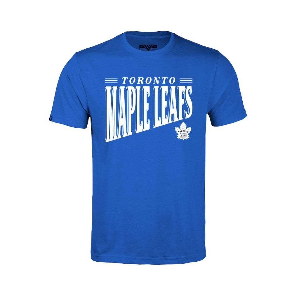 Toronto Maple Leafs Levelwear Youth Little Richmond Tally T-Shirt Sale