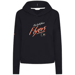 Philadelphia Flyers Levelwear Women's Sweet Sizzle Tri-Blend Cropped Pullover Hoodie Online
