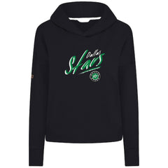 Dallas Stars Levelwear Women's Sweet Sizzle Tri-Blend Cropped Pullover Hoodie Discount