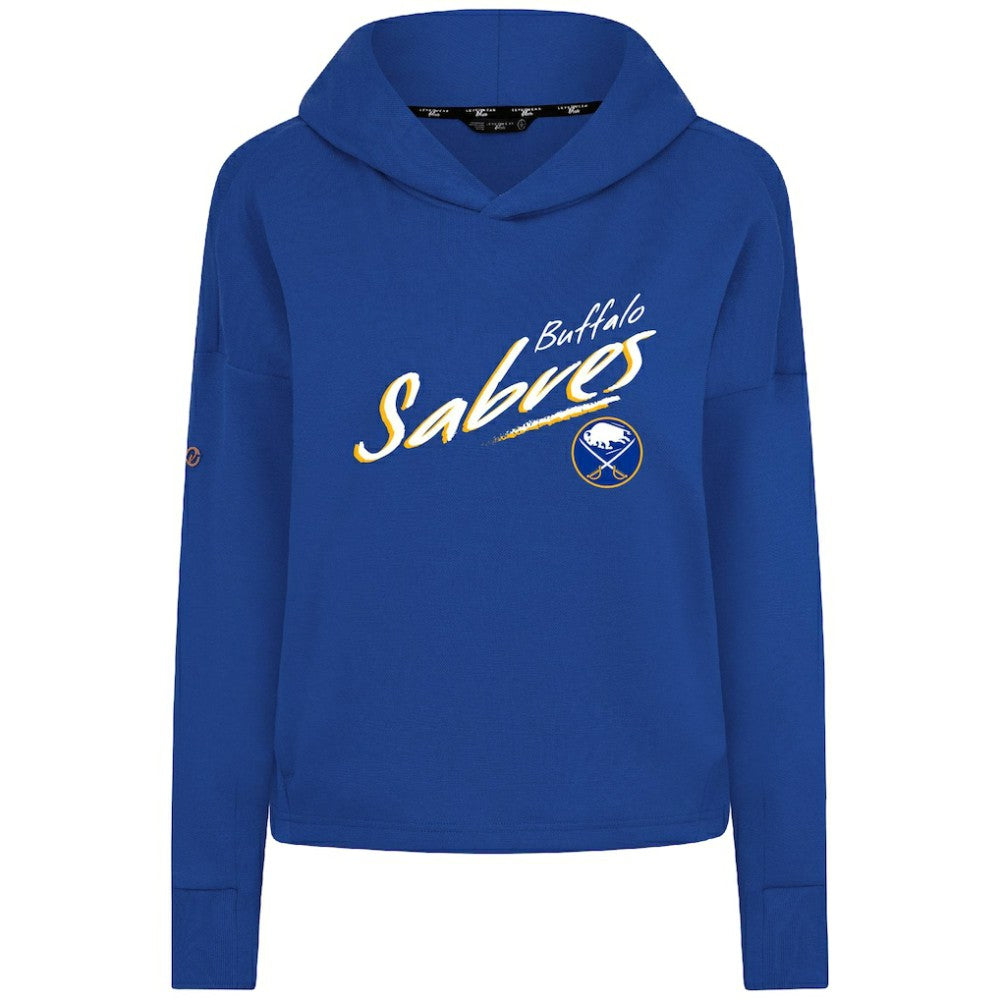 Buffalo Sabres Levelwear Women's Sweet Sizzle Tri-Blend Cropped Pullover Hoodie Online
