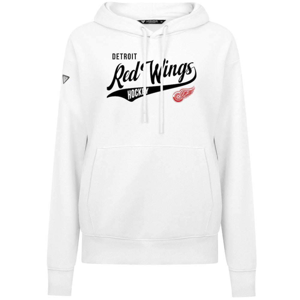 Detroit Red Wings Levelwear Women's Adorn Glide Pullover Hoodie Sale