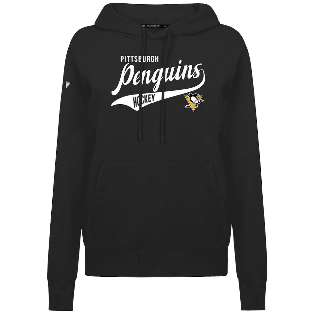 Pittsburgh Penguins Levelwear Women's Adorn Glide Pullover Hoodie Outlet