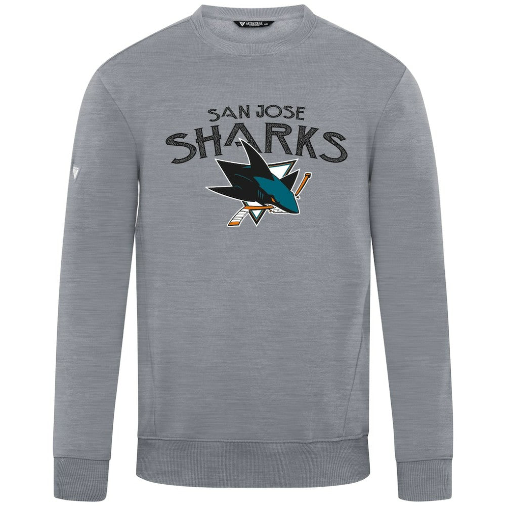 San Jose Sharks Levelwear Zane Mission Sweatshirt On Sale