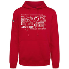 New Jersey Devils Levelwear Podium Campaign Pullover Hoodie Sale