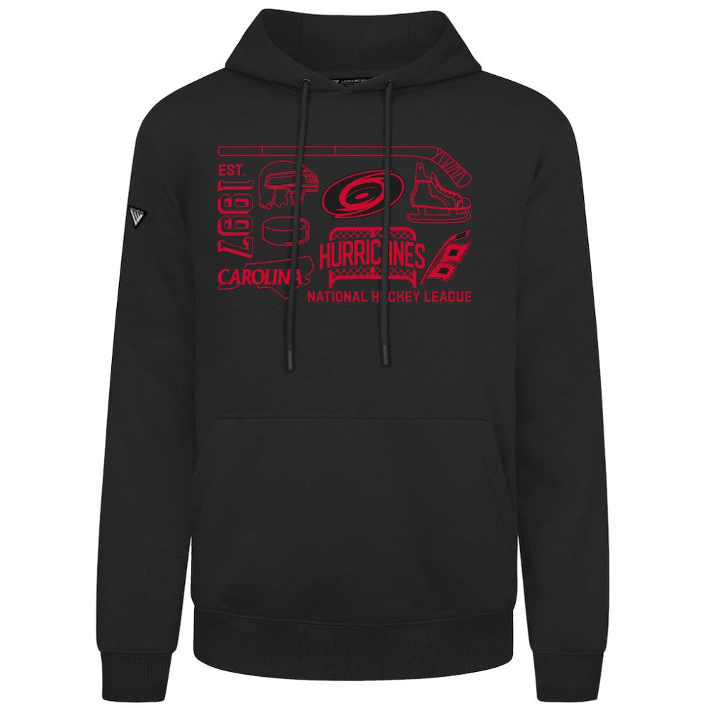 Carolina Hurricanes Levelwear Podium Campaign Pullover Hoodie Outlet