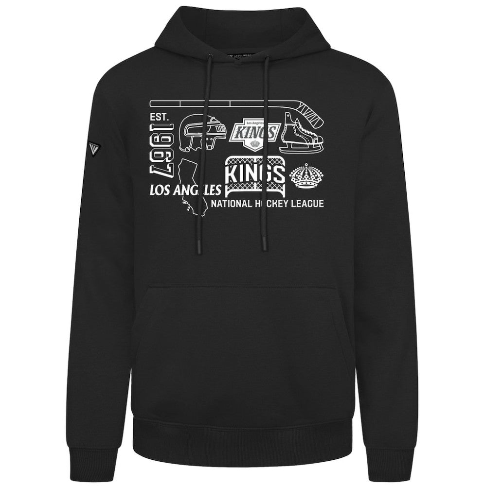 Los Angeles Kings Levelwear Podium Campaign Pullover Hoodie Online
