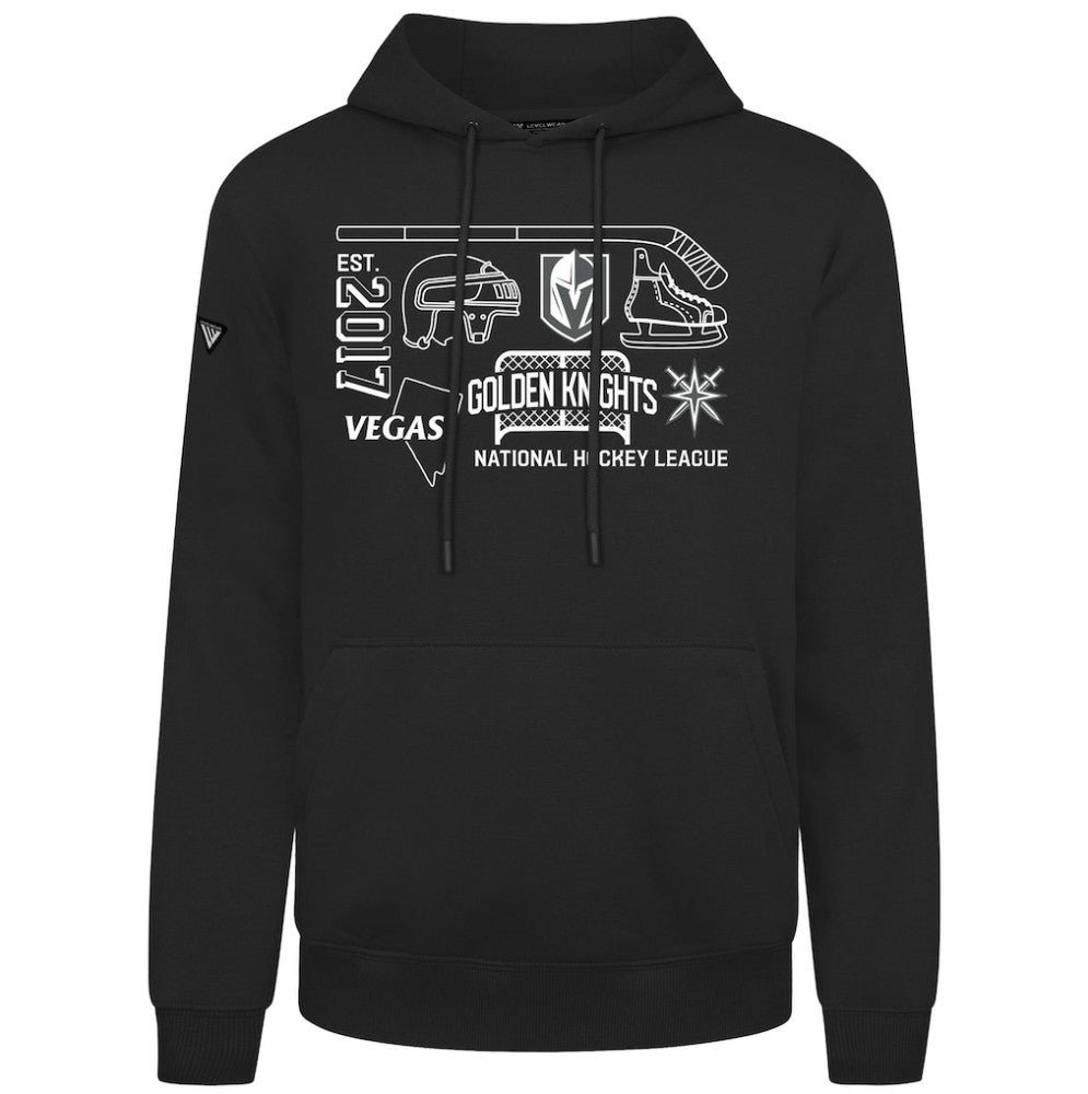 Vegas Golden Knights Levelwear Podium Campaign Pullover Hoodie Sale
