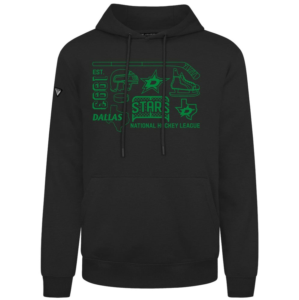 Dallas Stars Levelwear Podium Campaign Pullover Hoodie Online