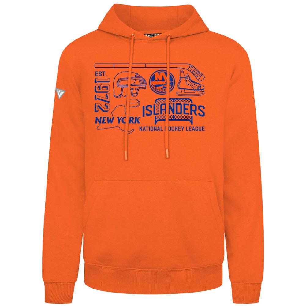 New York Islanders Levelwear Podium Campaign Pullover Hoodie Discount