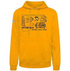 Pittsburgh Penguins Levelwear Podium Campaign Pullover Hoodie For Sale