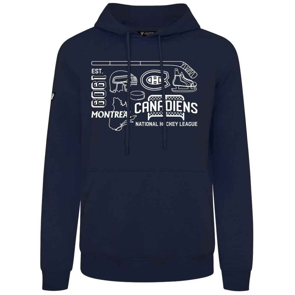 Montreal Canadiens Levelwear Podium Campaign Pullover Hoodie Online