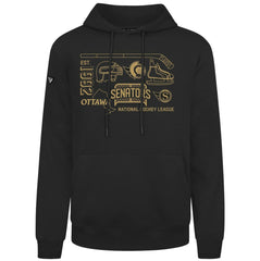 Ottawa Senators Levelwear Podium Campaign Pullover Hoodie Online