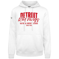 Detroit Red Wings Levelwear Podium Response Pullover Hoodie Outlet