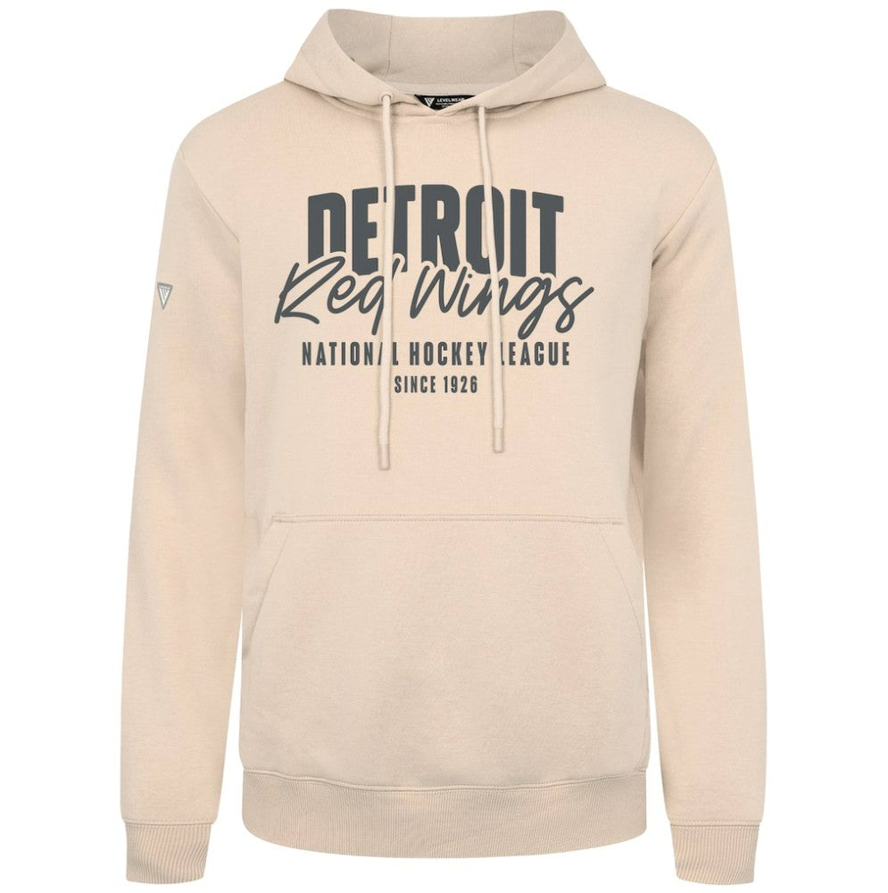 Detroit Red Wings Levelwear Podium Response Pullover Hoodie Outlet
