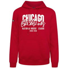 Chicago Blackhawks Levelwear Podium Response Pullover Hoodie Outlet