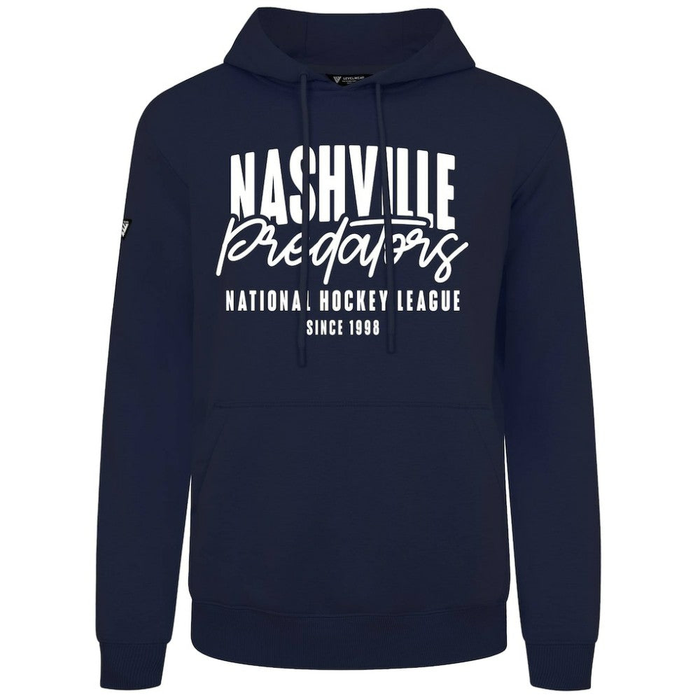 Nashville Predators Levelwear Podium Response Pullover Hoodie For Sale