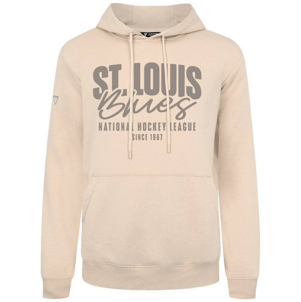 St. Louis Blues Levelwear Podium Response Pullover Hoodie Outlet