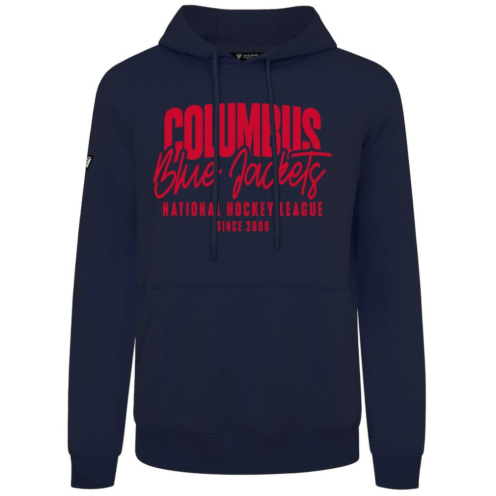 Columbus Blue Jackets Levelwear Podium Response Pullover Hoodie For Sale