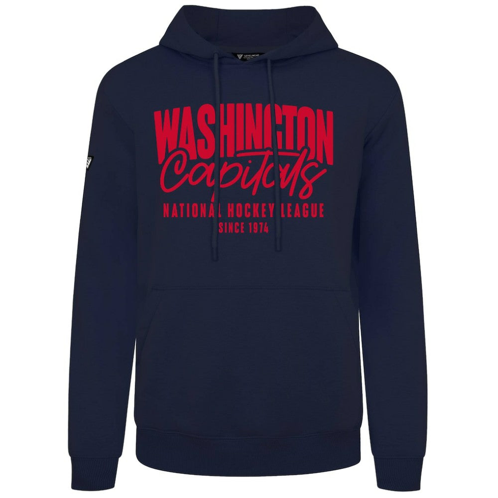 Washington Capitals Levelwear Podium Response Pullover Hoodie Sale