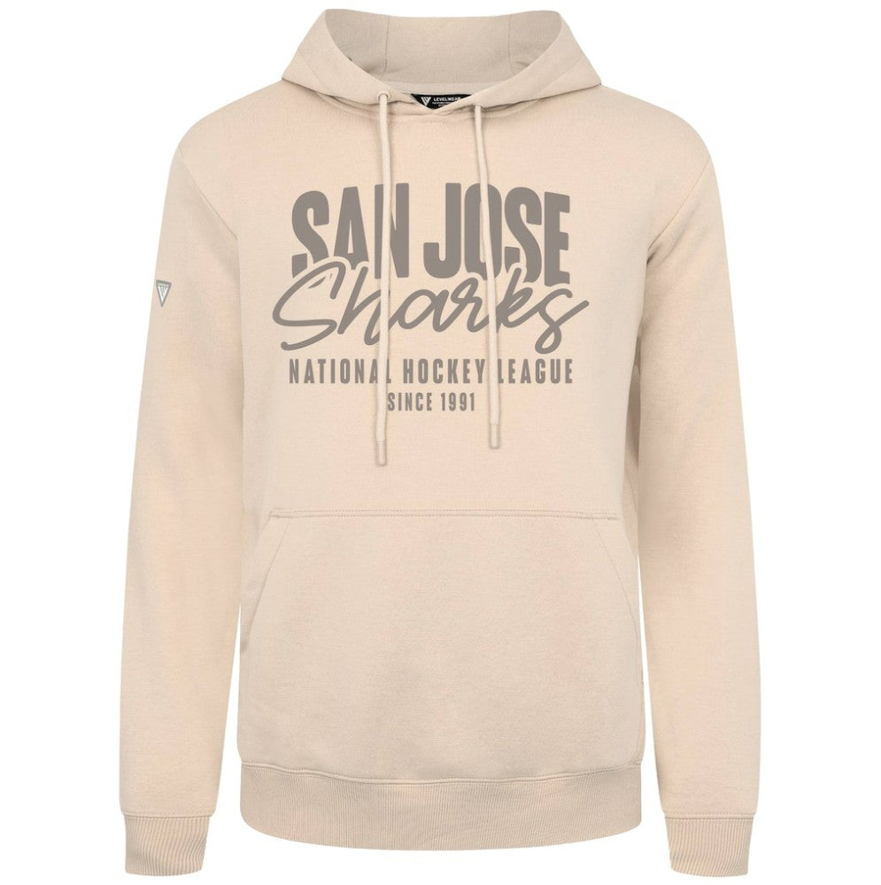 San Jose Sharks Levelwear Podium Response Pullover Hoodie Sale
