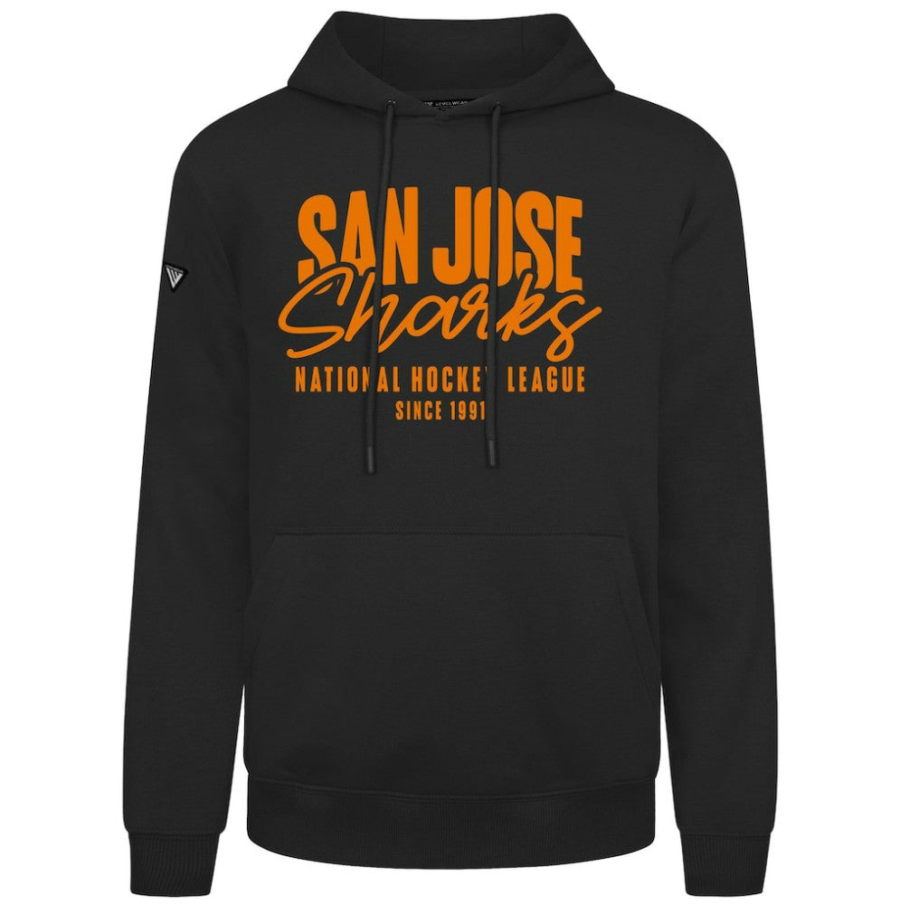 San Jose Sharks Levelwear Podium Response Pullover Hoodie Sale