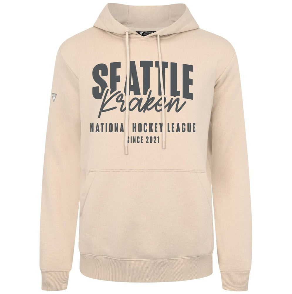 Seattle Kraken Levelwear Podium Response Pullover Hoodie On Sale