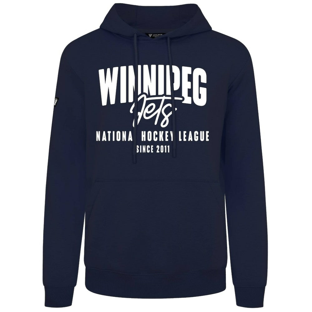 Winnipeg Jets Levelwear Podium Response Pullover Hoodie On Sale
