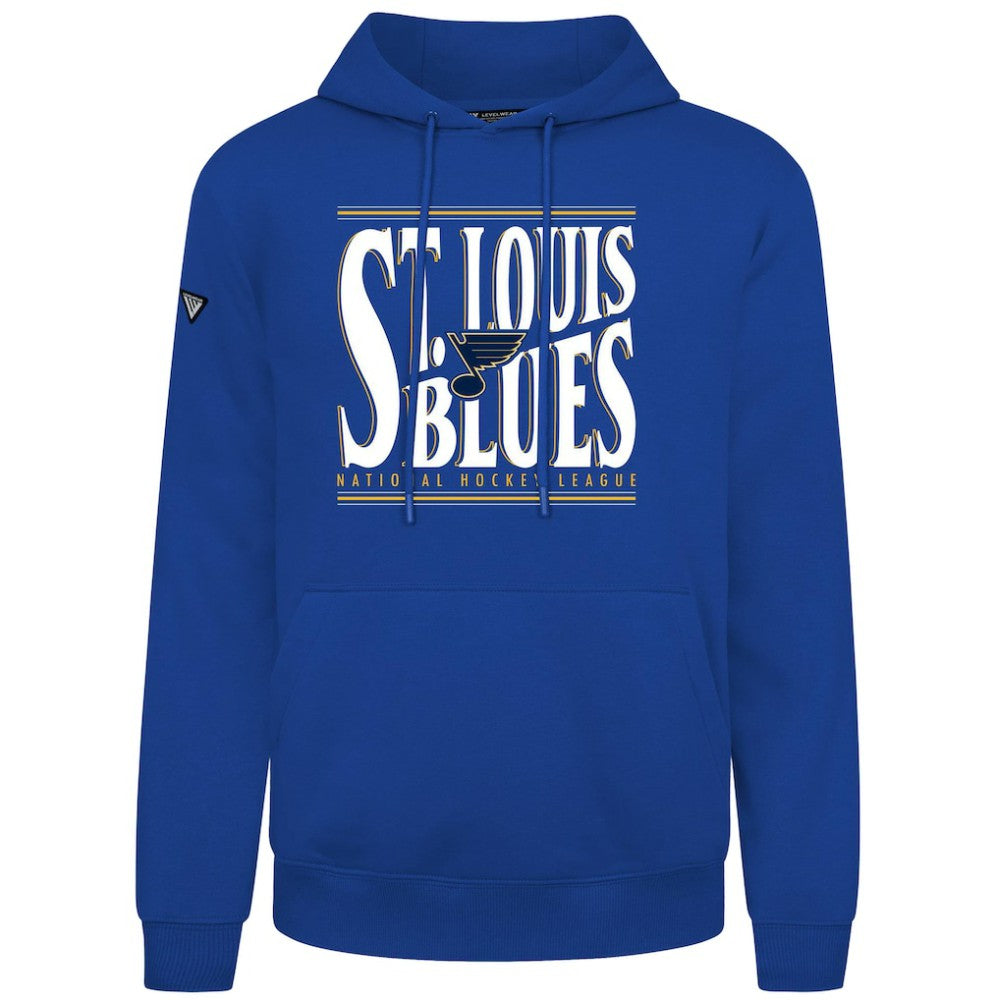 St. Louis Blues Levelwear Podium Powerhouse Pullover Hoodie Discount