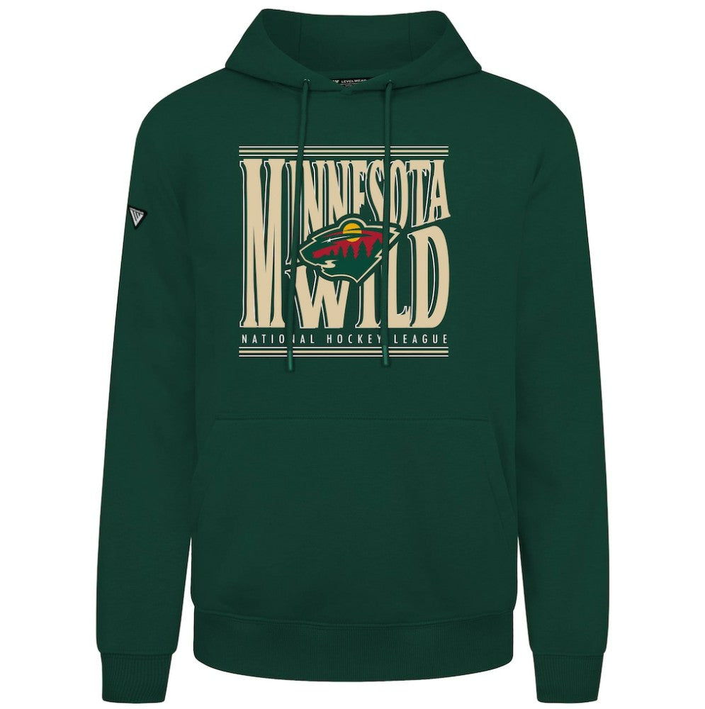Minnesota Wild Levelwear Podium Powerhouse Pullover Hoodie Sale