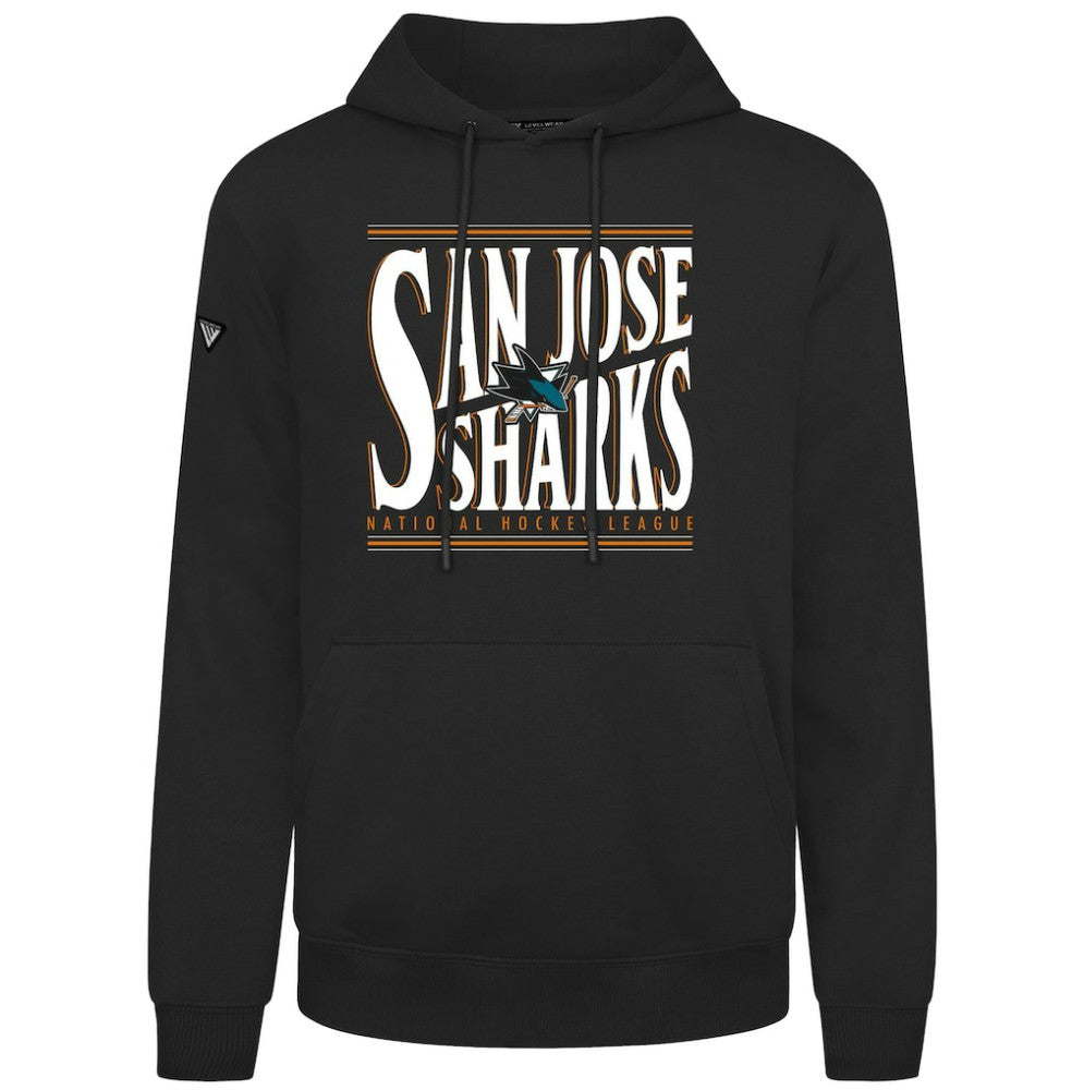 San Jose Sharks Levelwear Podium Powerhouse Pullover Hoodie Online