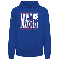 New York Rangers Levelwear Podium Powerhouse Pullover Hoodie For Sale