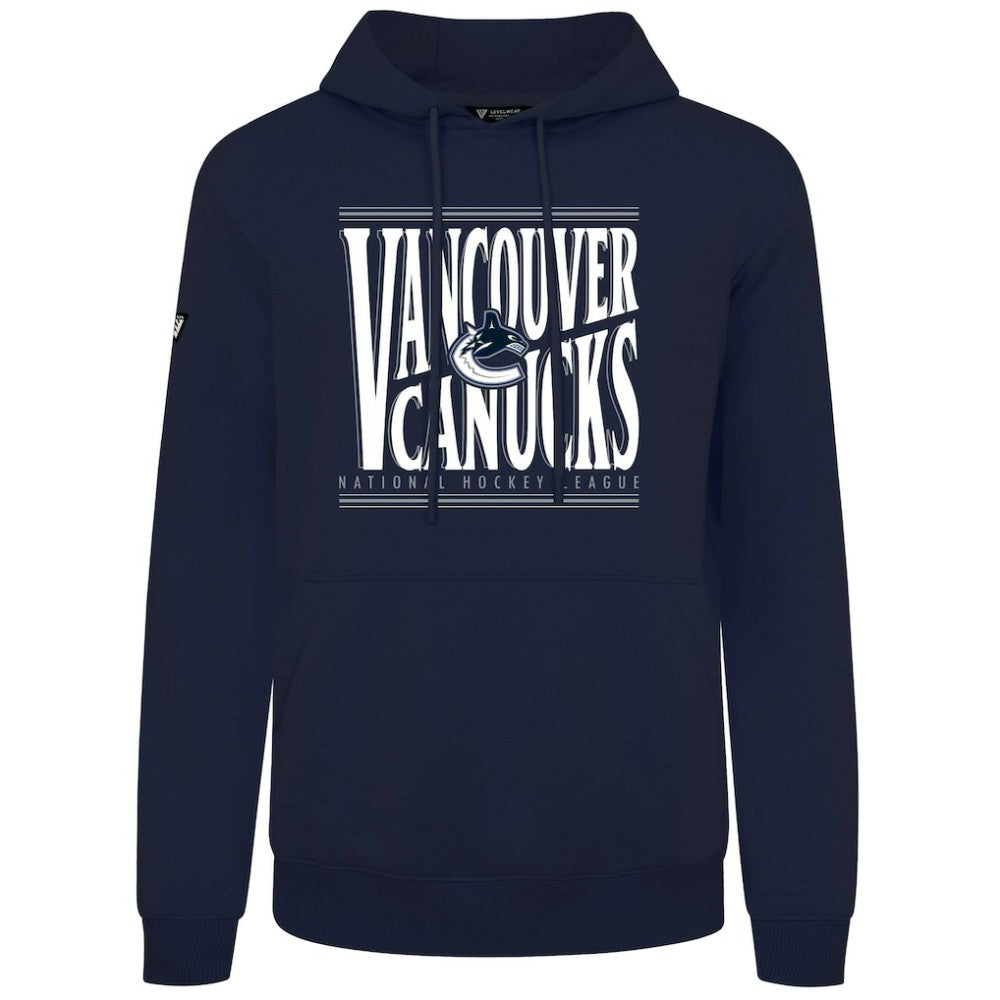 Vancouver Canucks Levelwear Podium Powerhouse Pullover Hoodie For Sale