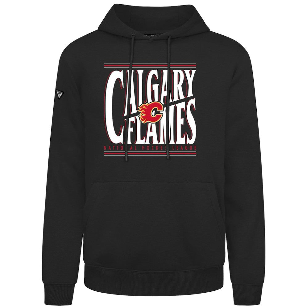 Calgary Flames Levelwear Podium Powerhouse Pullover Hoodie Discount