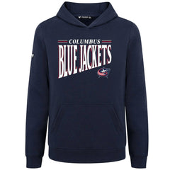 Columbus Blue Jackets Levelwear Youth Jr Podium Tally Pullover Hoodie Online