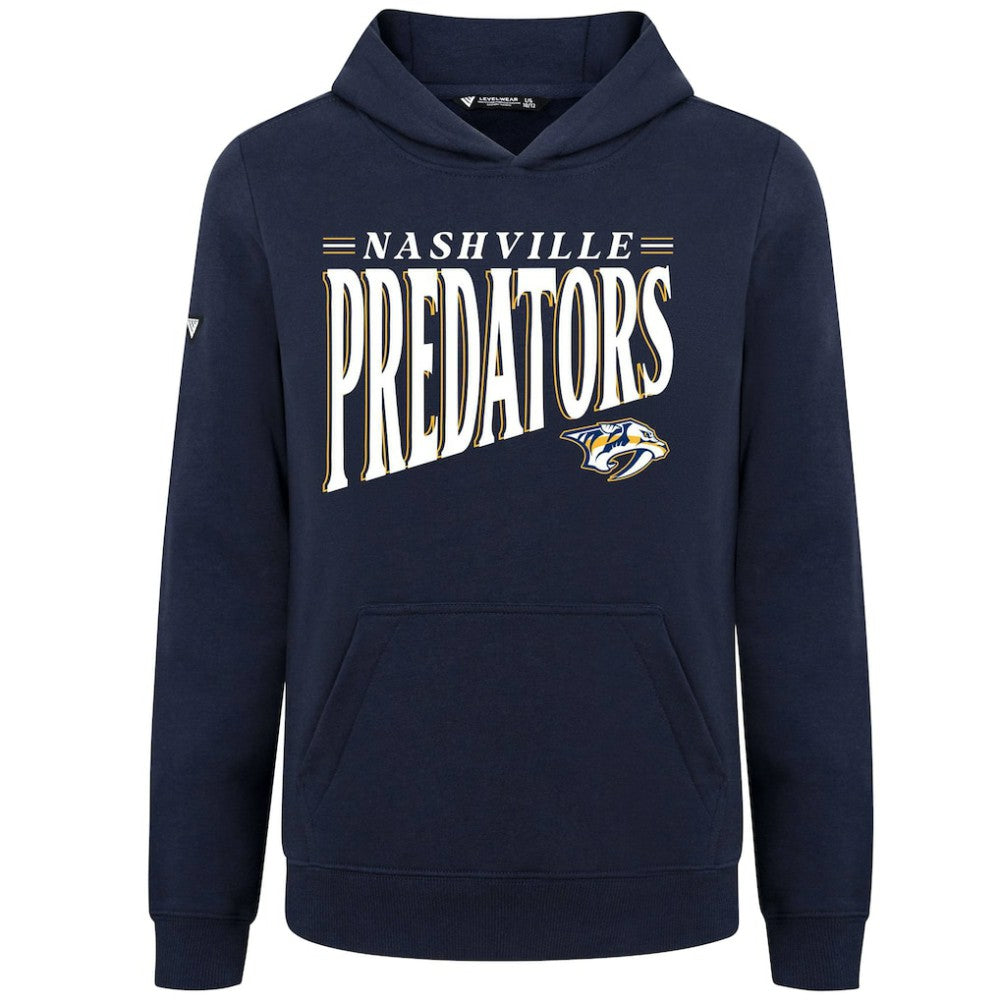 Nashville Predators Levelwear Youth Jr Podium Tally Pullover Hoodie Sale