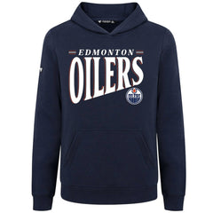 Edmonton Oilers Levelwear Youth Jr Podium Tally Pullover Hoodie On Sale