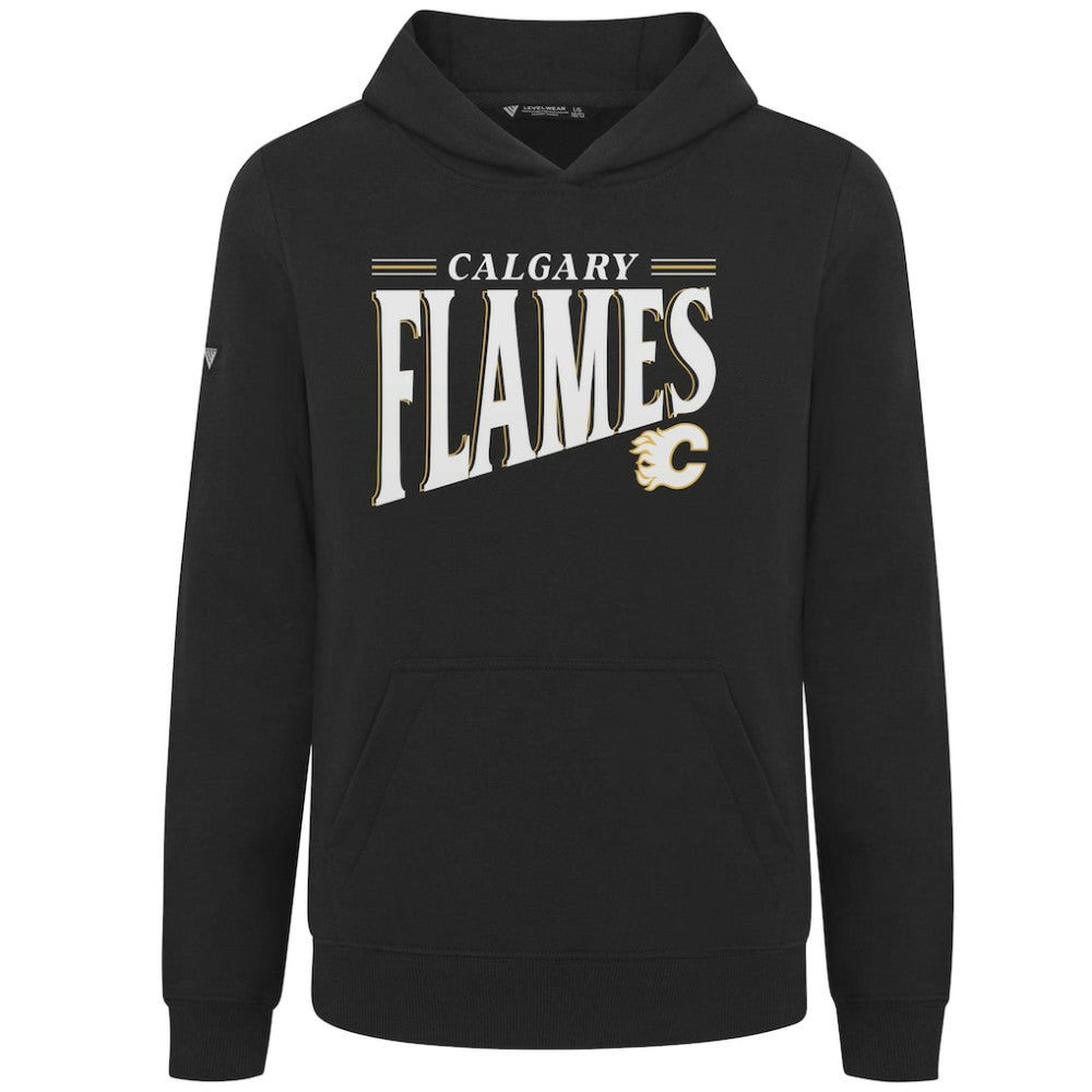 Calgary Flames Levelwear Youth Jr Podium Tally Pullover Hoodie Sale